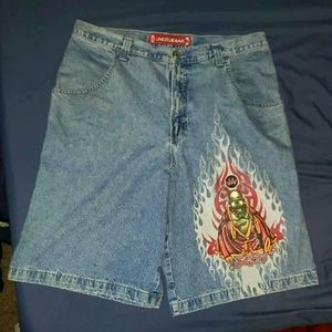 Vintage Jnco Jeans 38 Buddha Jorts
